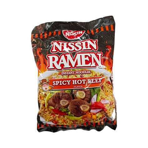 Nissin Ramen Spicy Hot Beef Flavor