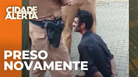 Bandido Que Acabou De Sair Da Cadeia Preso De Novo Youtube