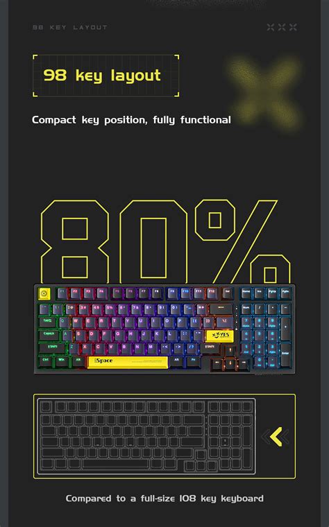 Onikuma G Wired Mechanical Keyboard With Rgb Light Keys Gamer For