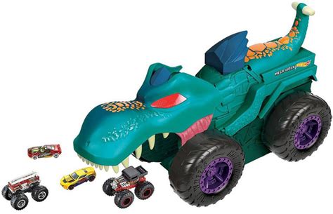 Набор игровой Hot Wheels Монстр трак Голодный Мега Рекс GYL купить с доставкой по выгодным