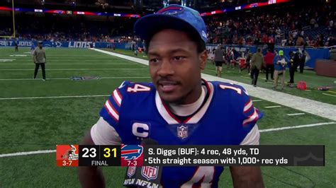 Nfl Network Stefon Diggs Explains How Mcdermott Got His Mind Right