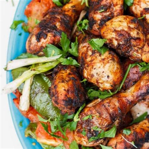 Next Level Grilled Chicken Legs Best Marinade The Mediterranean Dish