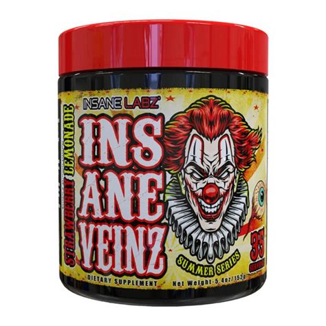 Buy Insane Labz Veinz 35 Servings Summer Series Mangled Lemonade In