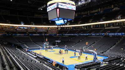 Best NBA Arenas Oklahoma City S Chesapeake Energy Arena Is One Of The