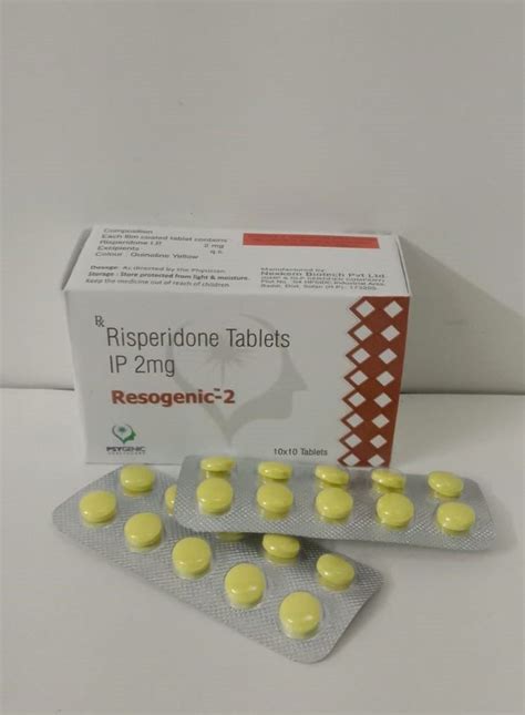 Risperidone Tablets Mg X Treatment Neuro Range At Rs Stripe