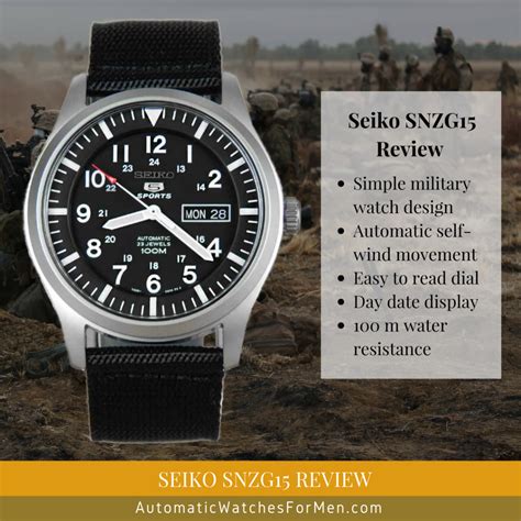 Seiko Snzg Review Automatic Watches For Men