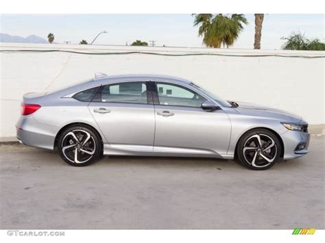 Lunar Silver Metallic 2019 Honda Accord Sport Sedan Exterior Photo