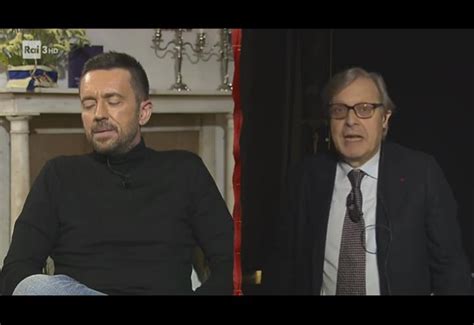 Sgarbi Contro Scanzi Limitatore Di Travaglio E Il Suo Flop