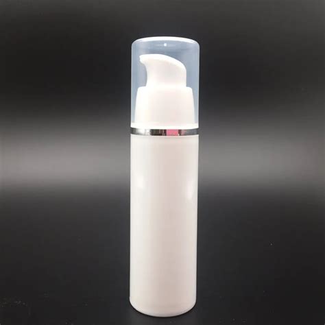 30ml 50ml White Pp Airless Pump Bottle For Medical Care Buy Pp