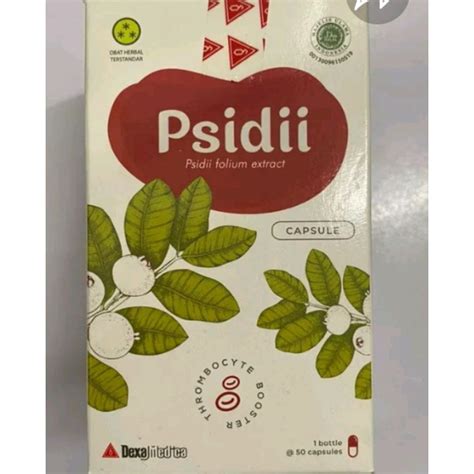 Jual PSIDII BOTOL 50 KAPSUL EXTRAK DAUN JAMBU BIJI Shopee Indonesia