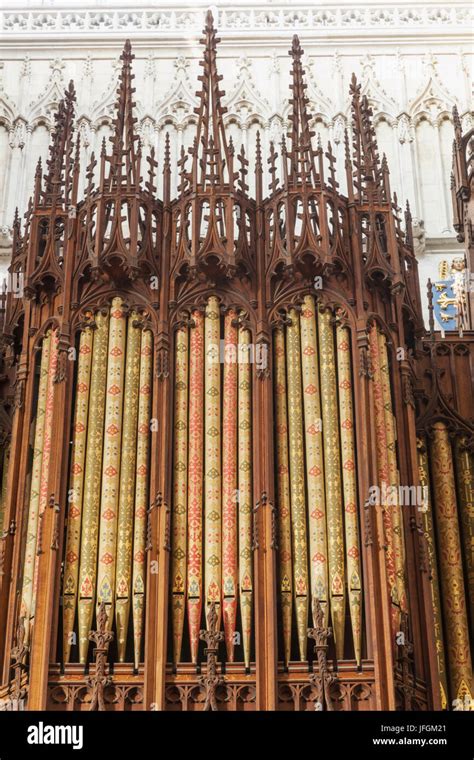 England, Yorkshire, York, York Minster, Cathedral Organ Stock Photo - Alamy