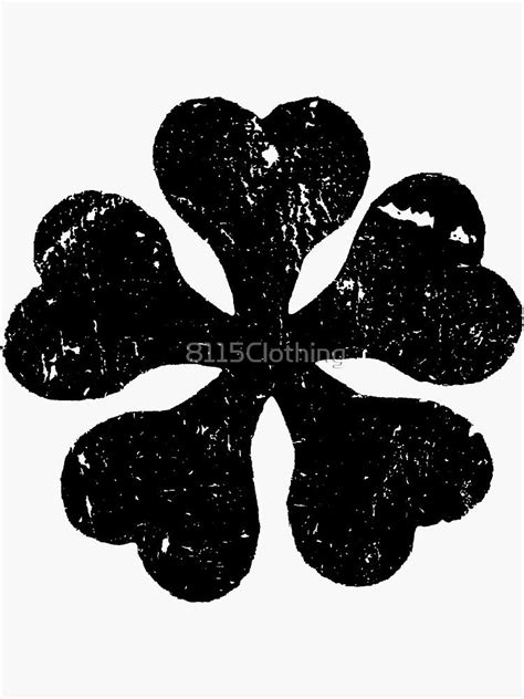 "Black Clover Anime Logo T Shirt for Anime Lovers" Sticker by ...