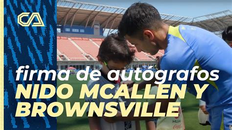 Firma de autógrafos con los Nidos Águila de McAllen y Brownsville