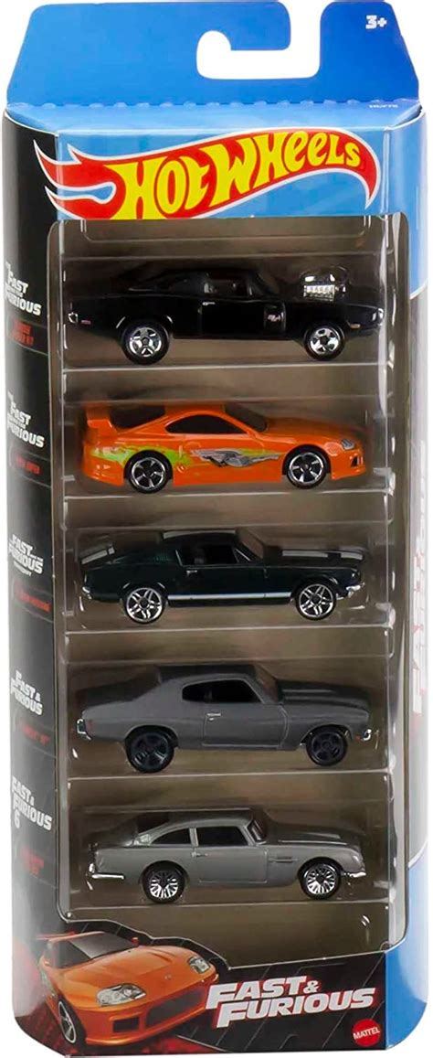 Amazon Hot Wheels Fast And Furious Pack Of Toy Race And Drift