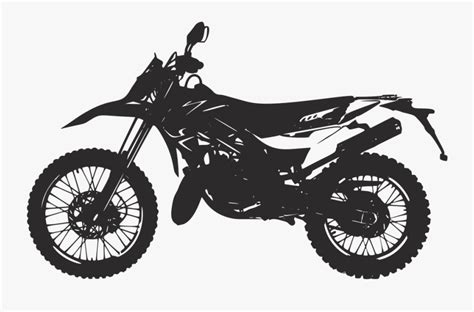 Motorbike Enduro Silhouette Royal Enfield Himalayan Enduro Free