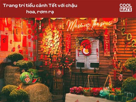 Top 50 mẫu decor tiểu cảnh tết quê tết xưa đơn giản đẹp nhất 2024