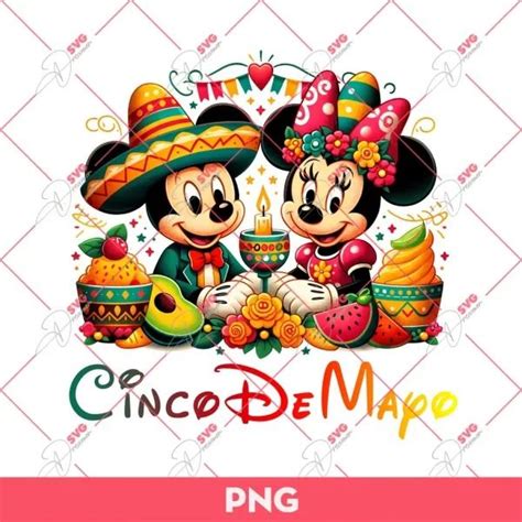 Cinco De Mayo Disney Mickey Minnie Png Mexican Mickey Minnie Png 1 I 2024