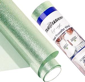 Teckwrap Glitter Htv Heat Transfer Vinyl Roll X Ft Htv Vinyl For