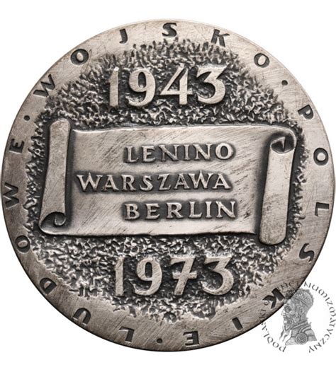 Polska Prl Medal Ludowe Wojsko Polskie Lenino