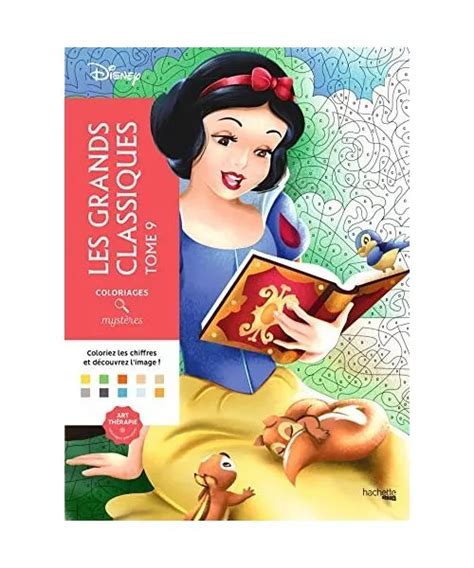 COLORIAGES MYSTÈRES LES Grands classiques Disney Tome 9 Varone