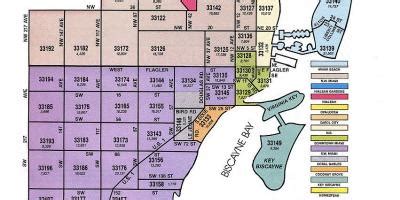 Zip Code Map Miami Fl | Draw A Topographic Map