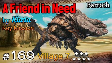 Mhgu Chapter Village A Friend In Need Hunt Mission Barroth Key