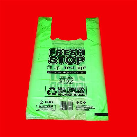 500 X LIME GREEN FRESH STOP CARRIER MP Mega Packaging Specialists