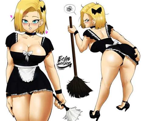 Your New Maid Android Echo Saber Dragon Ball Hentai Arena