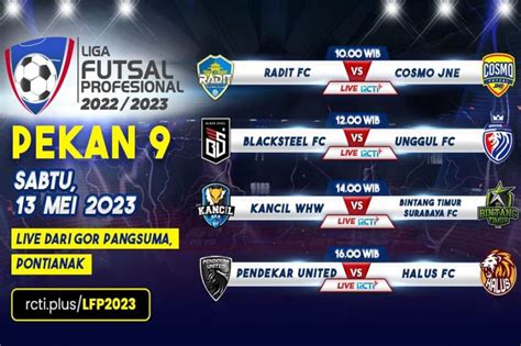 Link Live Streaming Liga Futsal Profesional 2022 2023 Black Steel BTS