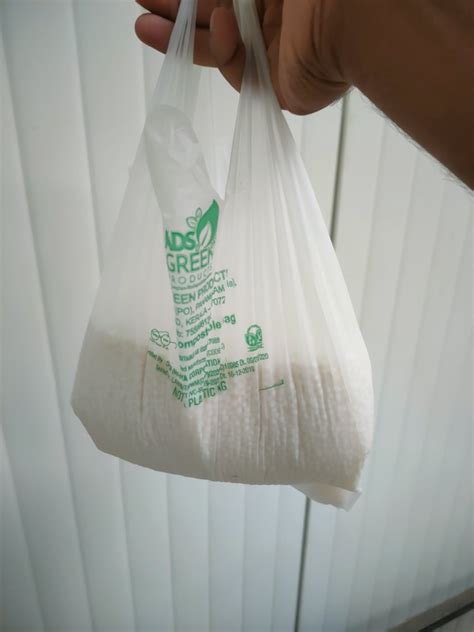 Compostable Carry Bag Bio Plastic X At Rs Kg Compostable Bag