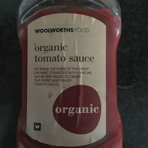 Woolworths Organic Tomato Sauce Reviews Abillion