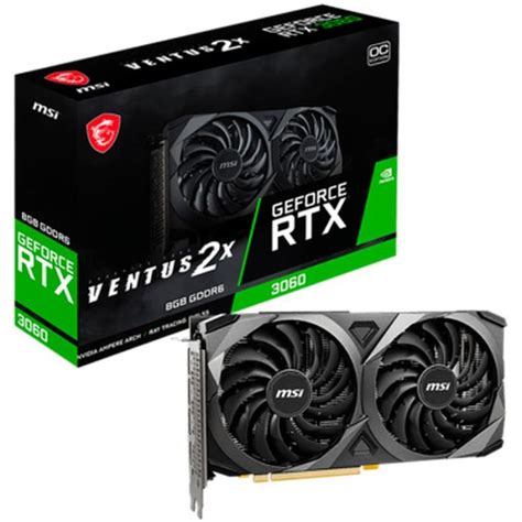 Grafička Kartica Msi Geforce Rtx 3060 Ti Ventus 2x 8g Oc Lhr 8gb