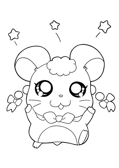 Dessin Hamtaro 39926 Dessins Animés à colorier Coloriages à imprimer