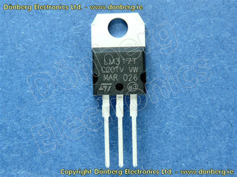 Halbleiter: LM317T (LM 317T) - SPANNUNGSREGLER = LM 317MT...