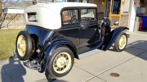 Ford Model A Crown Victoria Leatherback For Sale