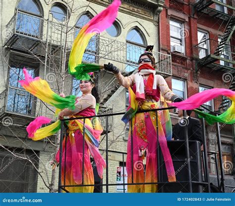 Chinese Lunar New Year Parade NYC Editorial Stock Photo - Image of ...