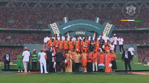 La Côte d Ivoire remporte la 3e Coupe d Afrique des Nations de son histoire