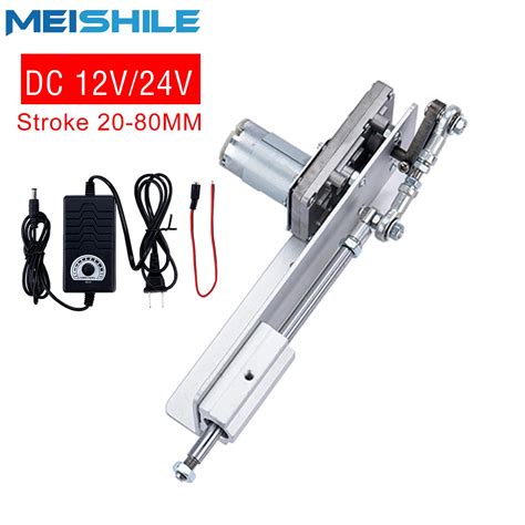 Kolben Zyklus Linear DIY Motor DC 12V 24V Linear Actuator Stroke 20