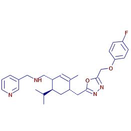 MzCloud 1 1S 4S 6S 4 5 4 Fluorophenoxy Methyl 1 3 4 Oxadiazol 2 Yl