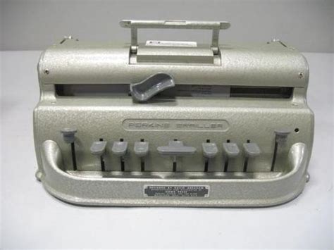 Perkins Brailler Manual Mechanical Braille Printer Blind Antique ...