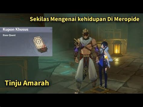 Sekilas Mengenai Kehidupan Di Meropide Tinju Amarah Genshin Impact