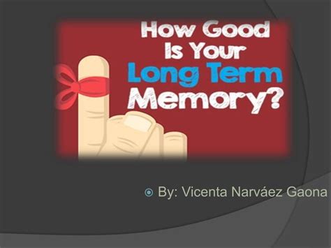 Long Term Memory Ppt