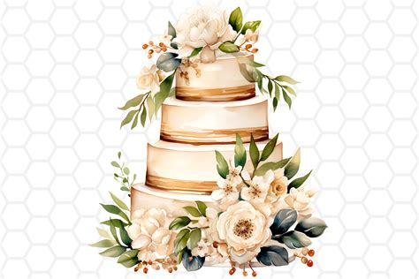 Wedding White Cake Wallpaper