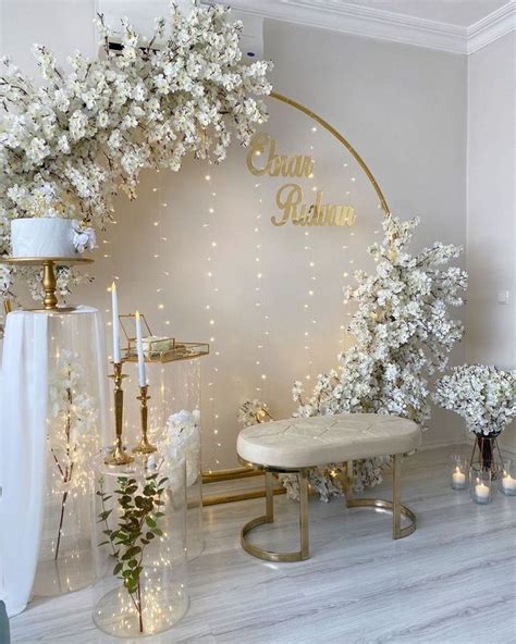 Pin by lizagr on Ideas Decoración Bodas Wedding decor elegant Nikah