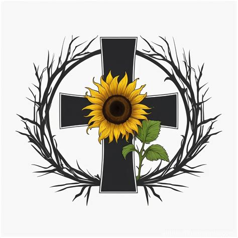 Memorial Cossack Cross Logo Stable Diffusion Online