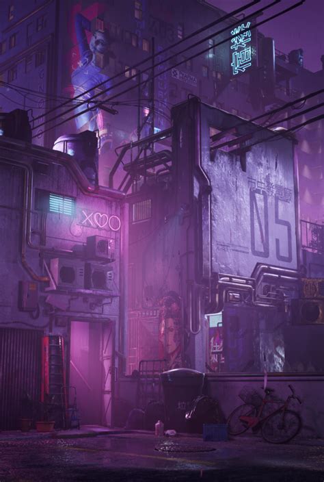 Cyberpunk Alleyway - Games Artist