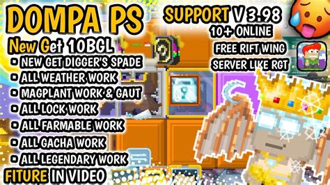 GTPS TERBARU 2022 GROWTOPIA PRIVATE SERVER BEST SERVER TERBARU