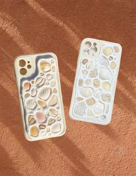 Seashell Mosaic Handmade Phonecase Iphone Cover Case Mobile Etsy