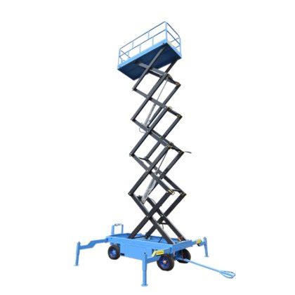 Ce Approved Half Self Propelled Electric Manual Hydraulic Scissor Lift