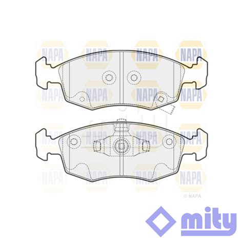 Fits Fiat Brake Pads Set Front Mity Aa Ebay